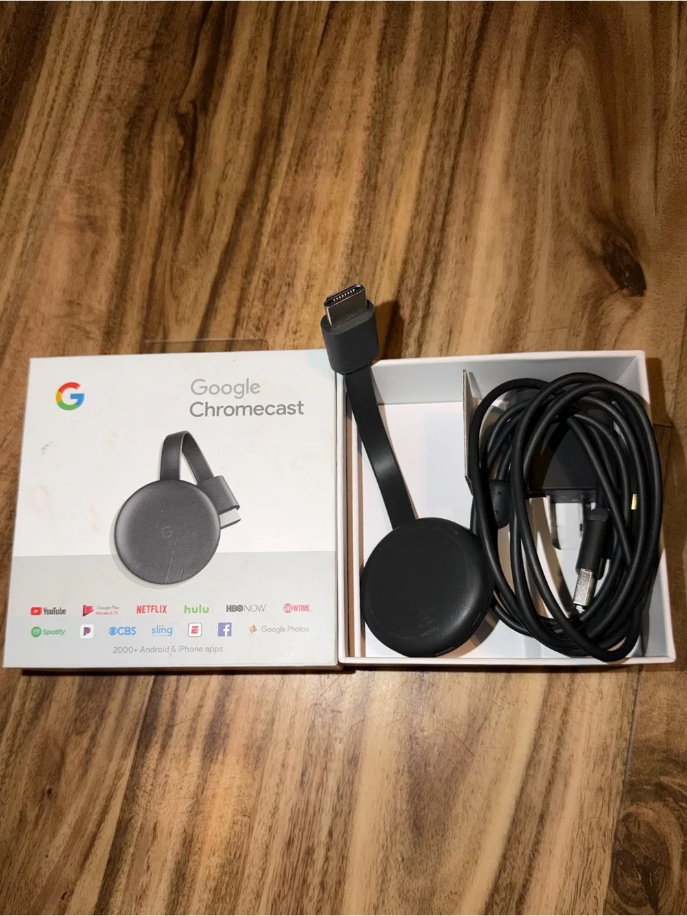 Google Chromecast (3rd Generation) Media Streamer - Black
